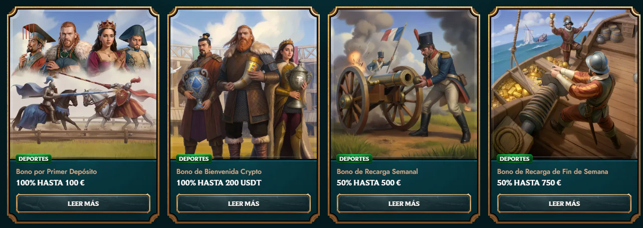 MyEmpire Casino bonos de apuestas deportivas